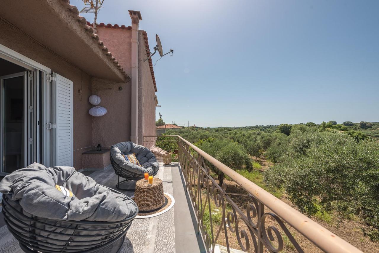 Castle'S Nest 1 Apartment Kastron  Bagian luar foto